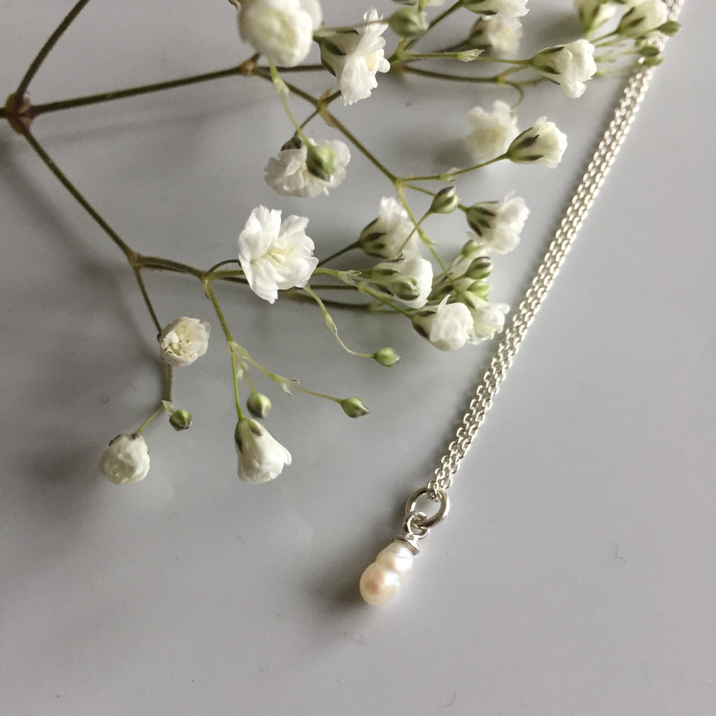 Baroque Pearl Linked Drop Necklace – Huongs Jewellery