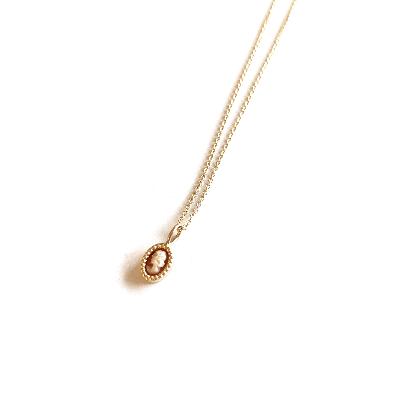 14K Gold Tiny Silhouette Charm Necklace