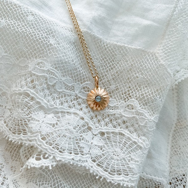 Bloom Pendant in 10k yellow gold